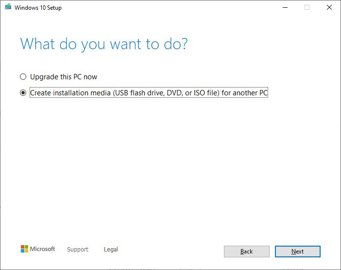 Make a Bootable Windows USB Install