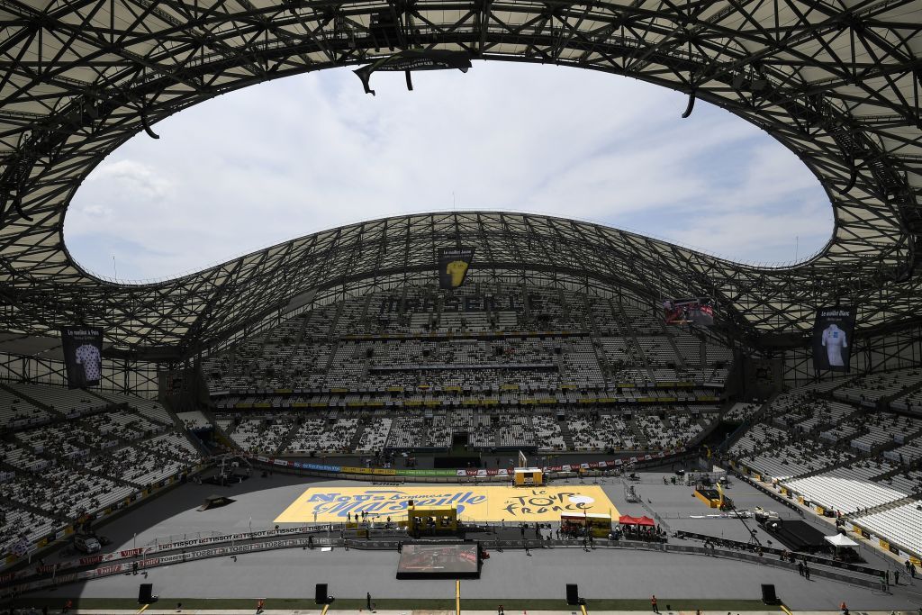 The Tour de France time trial in Marseille
