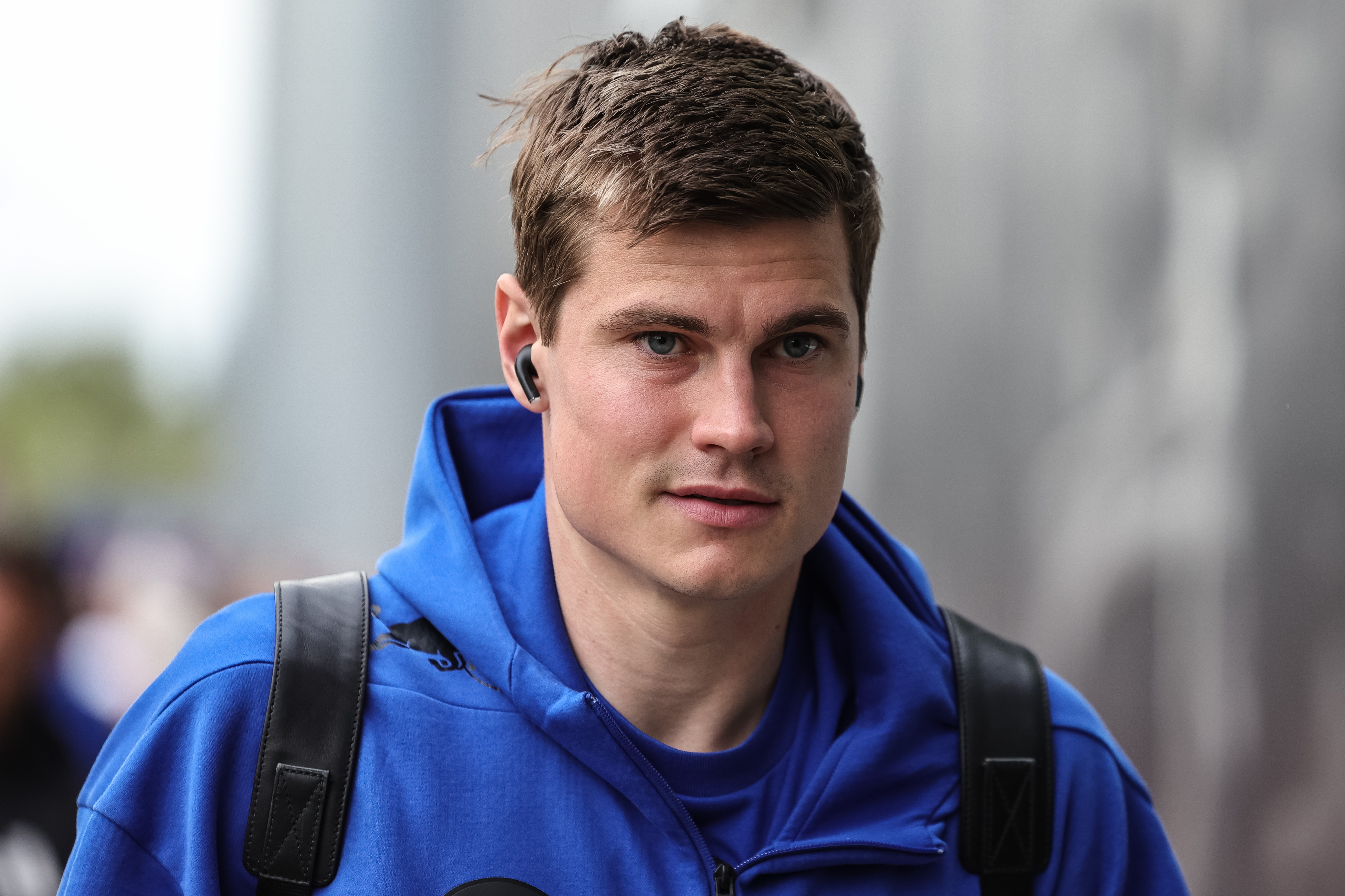 Jaka Bijol of Leeds United arrives during the Premier League match between Leeds United and Burnley at Elland Road in Leeds, United Kingdom, on May 1, 2026. (Photo by Mark Cosgrove/News Images/NurPhoto via Getty Images)