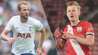 Harry Kane of Tottenham Hotspur and James Ward-Prowse of Southampton could both feature in the Spurs vs Southampton live stream