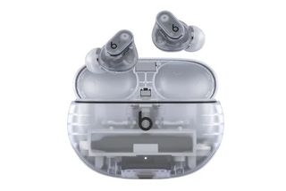 A leaked look at the new transparent design for the Beats Studio Buds Plus.