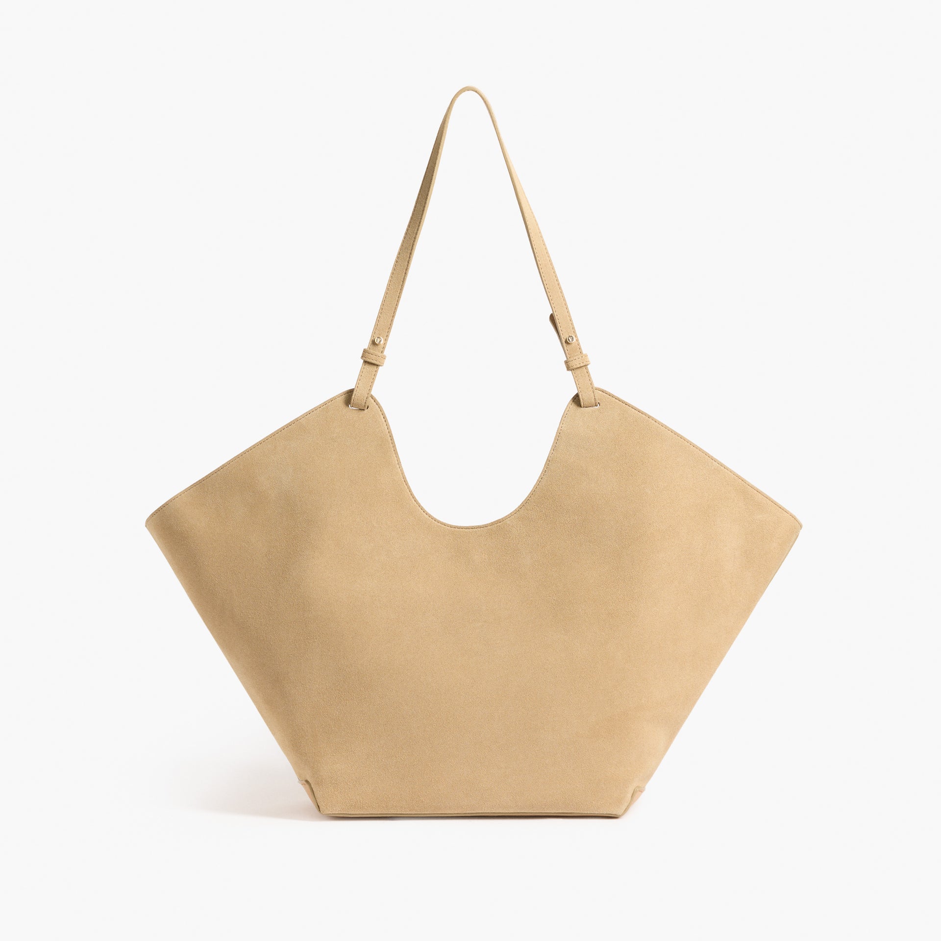 Dahlia Tote Bag Suede Sand