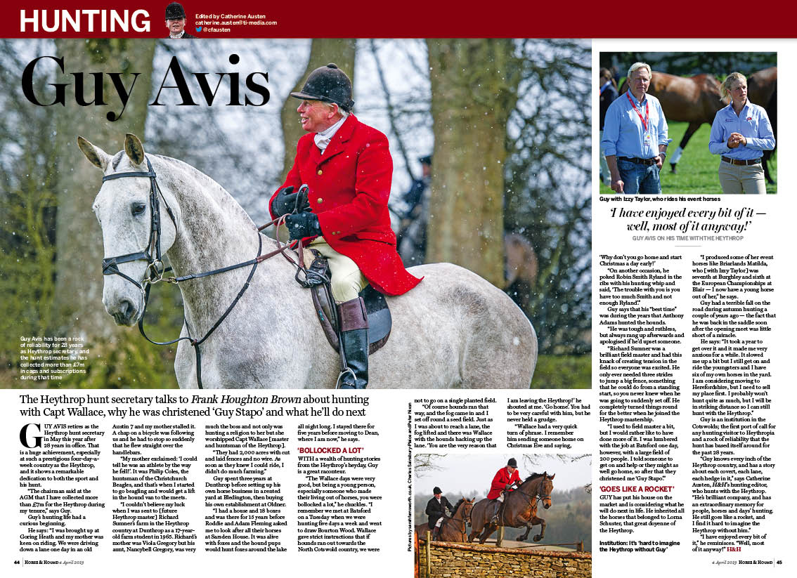 HT 2p Guy Avis interview
