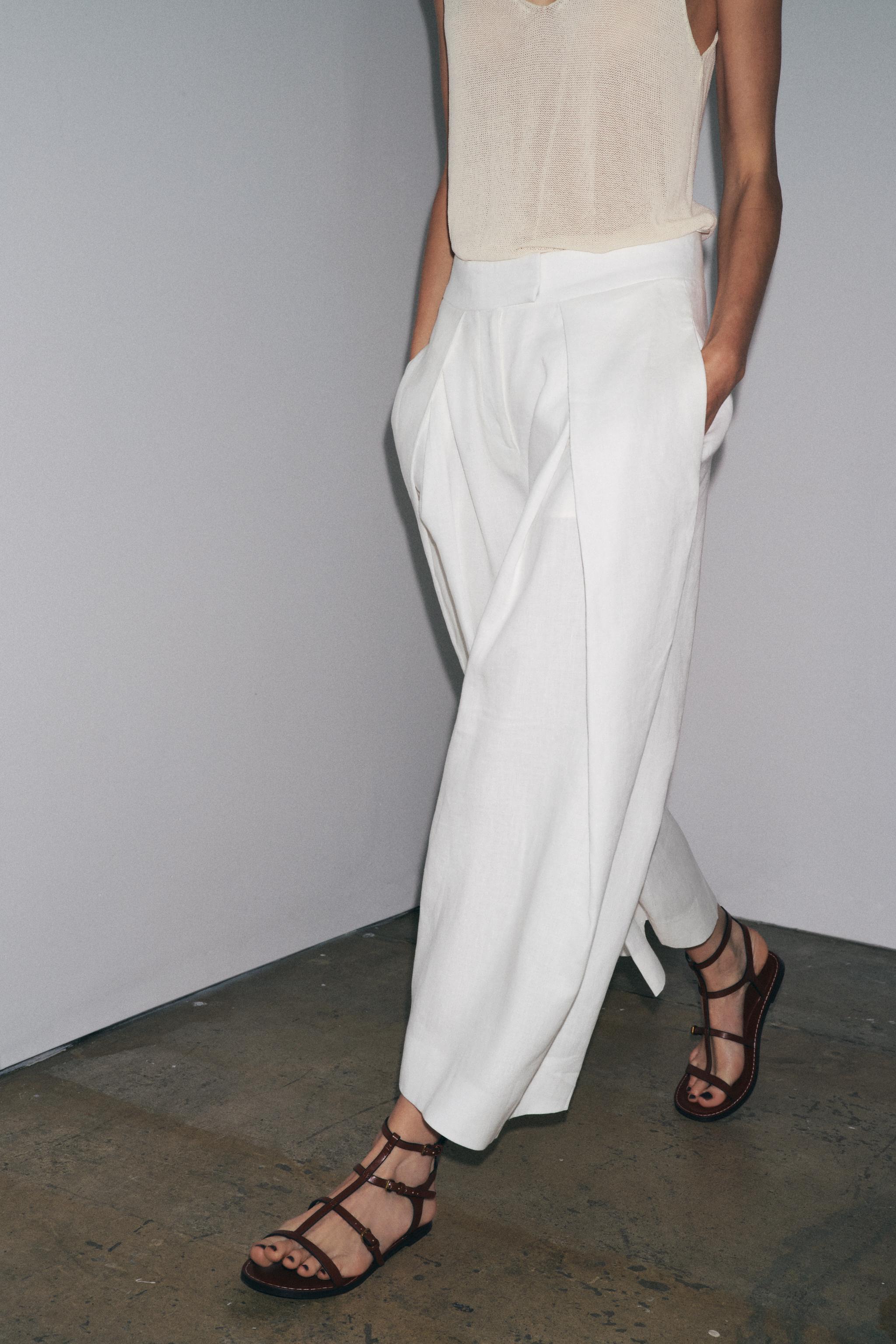 Zw Collection Pleated Volume Pants