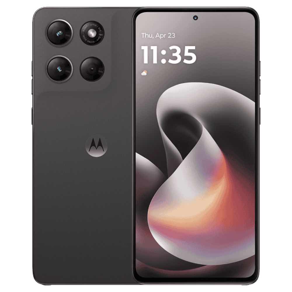 Moto G Stylus 2026 in white press renders.