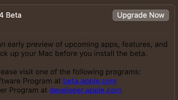 Apple Beta page