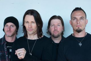Alter Bridge: preparing to play with quite a few more strings than usual
