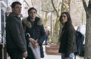 Rose and Peter meet with Noor, an Iranian aide, in The Night Agent season 2