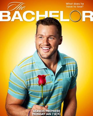 The Bachelor Colton Underwood 40 Year Old Virgin poster ABC
