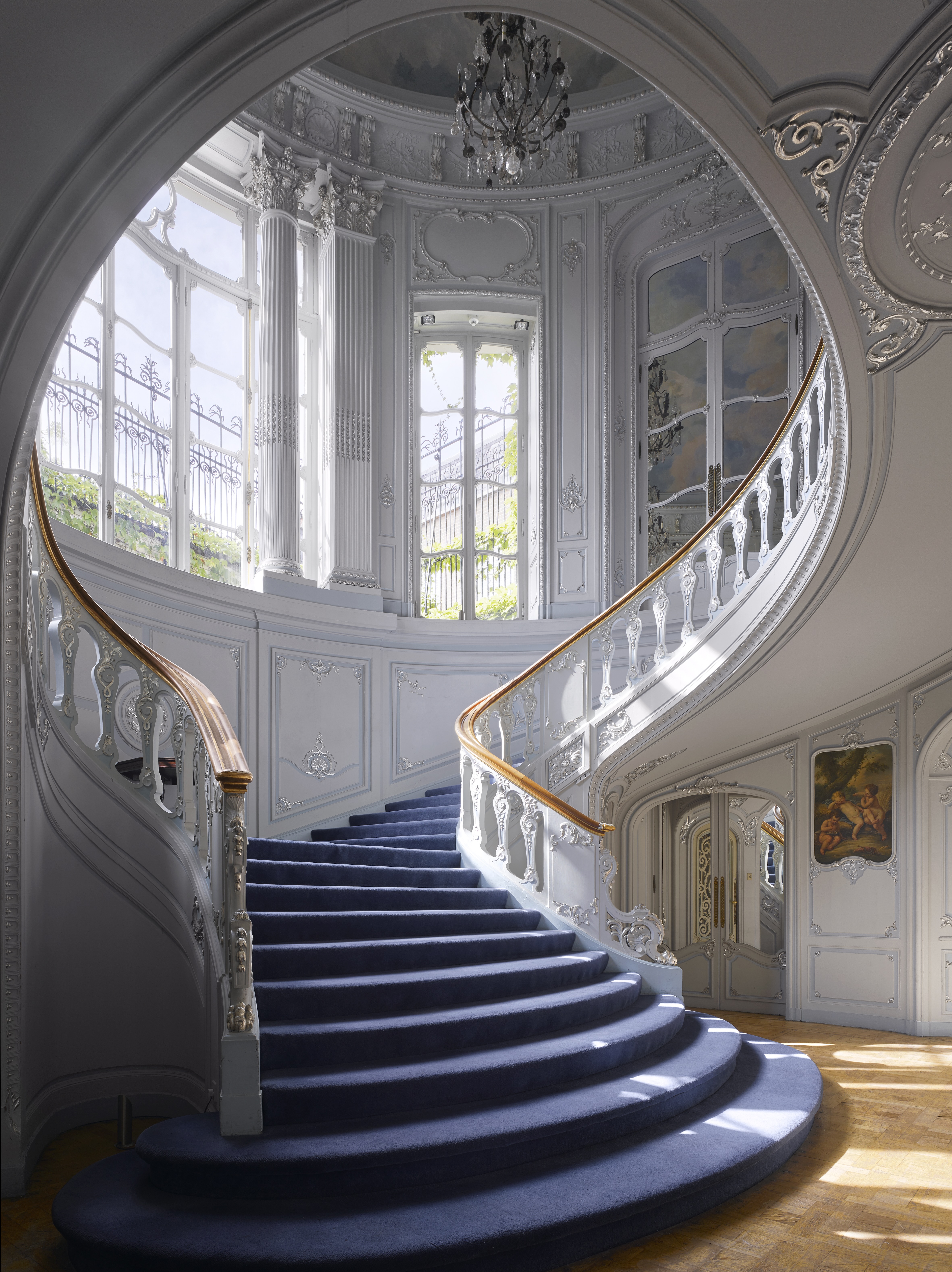 Architectural staircase photographs
