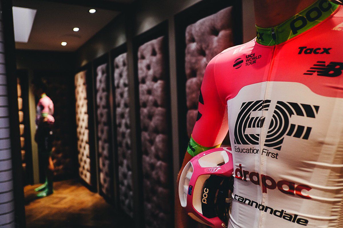 Slipstream Sports unveiled the new EF Education First-Drapac team kit