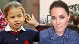 princess charlotte kate middleton hair habit