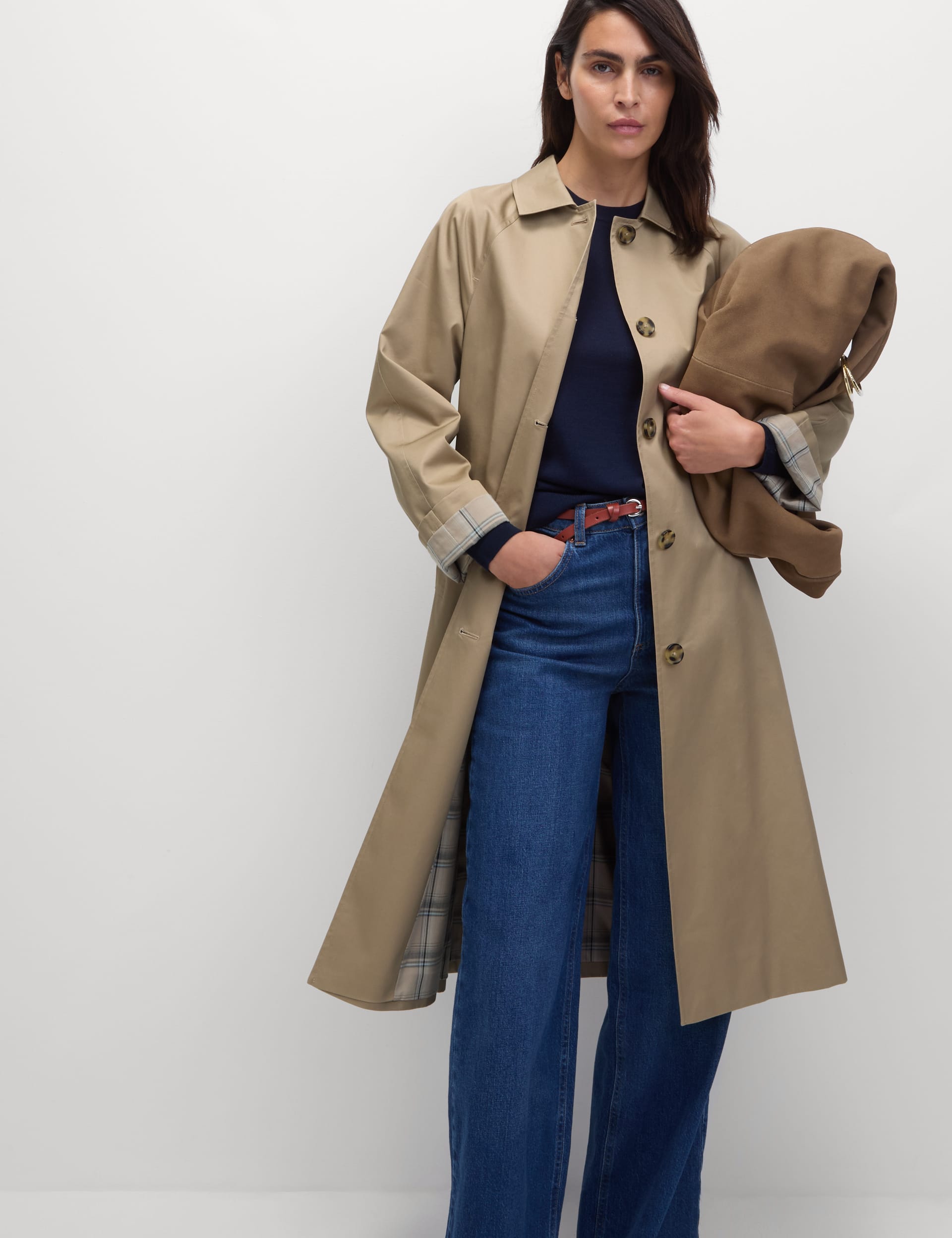 Cotton Rich Stormwear&amp;trade; Longline Car Coat