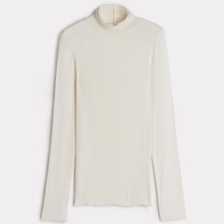 Modal Cashmere Ultralight High-Neck Top