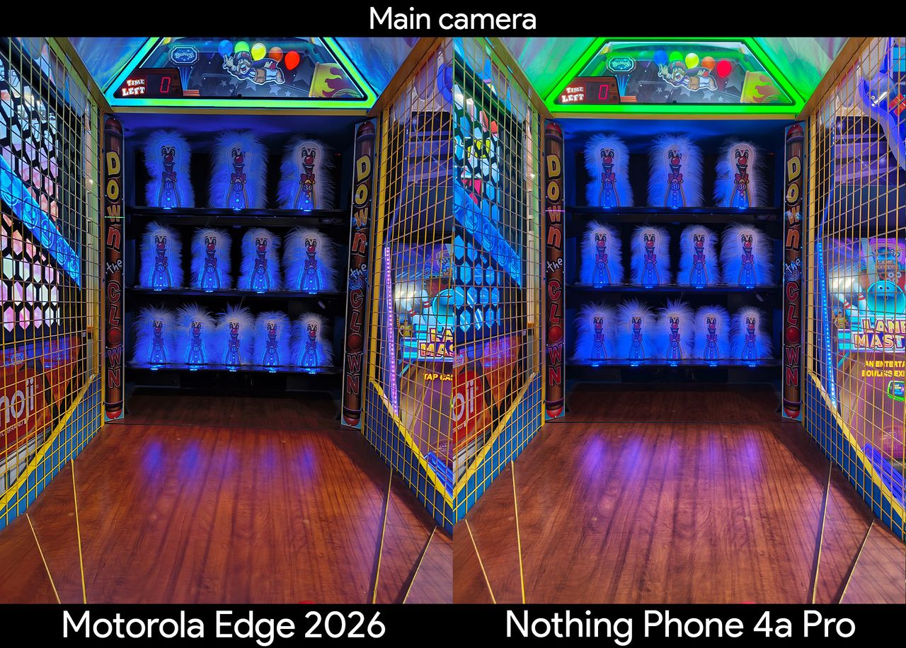 Comparing the Motorola Edge 2026 and Nothing Phone 4a Pro cameras