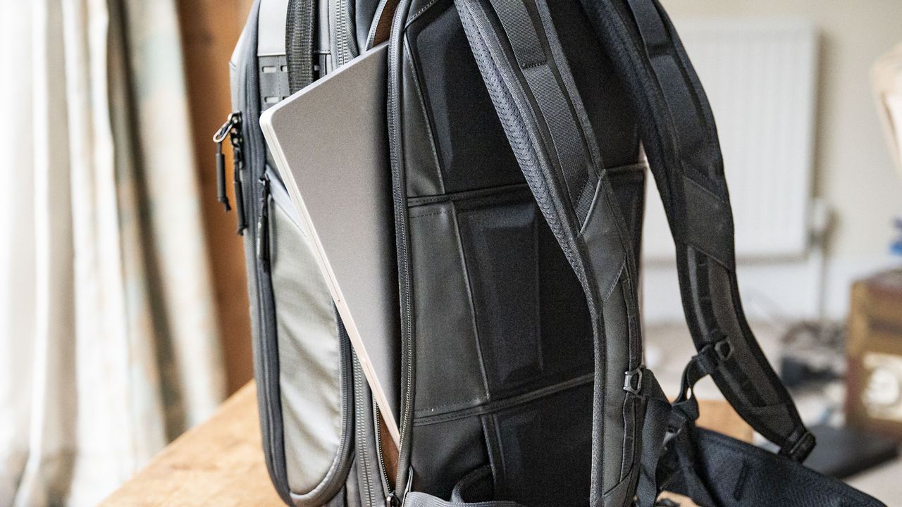 Laptop compartment of the Gomatic McKinnon Camera Pack 35L