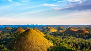 The Chocolate Hills in the Philippines