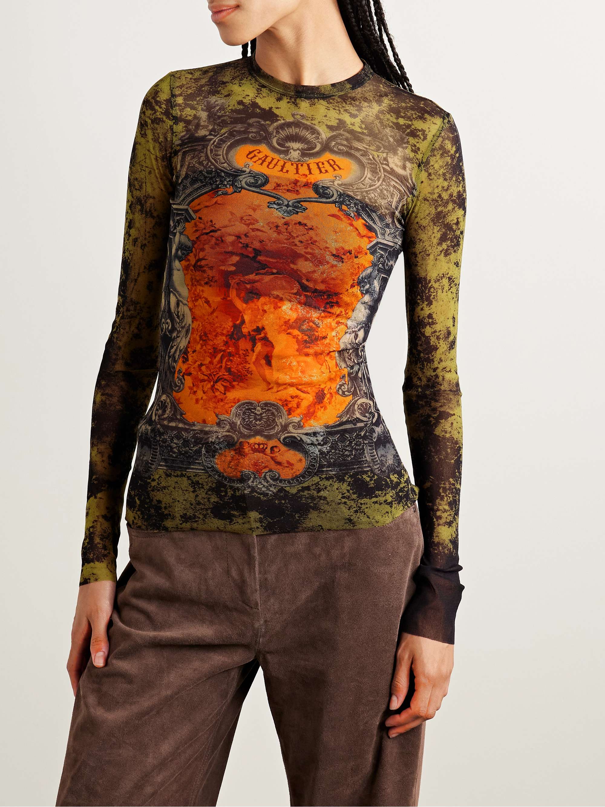 Printed Mesh Top