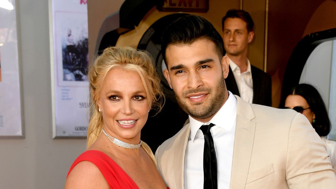 Britney Spears and Sam Asghari