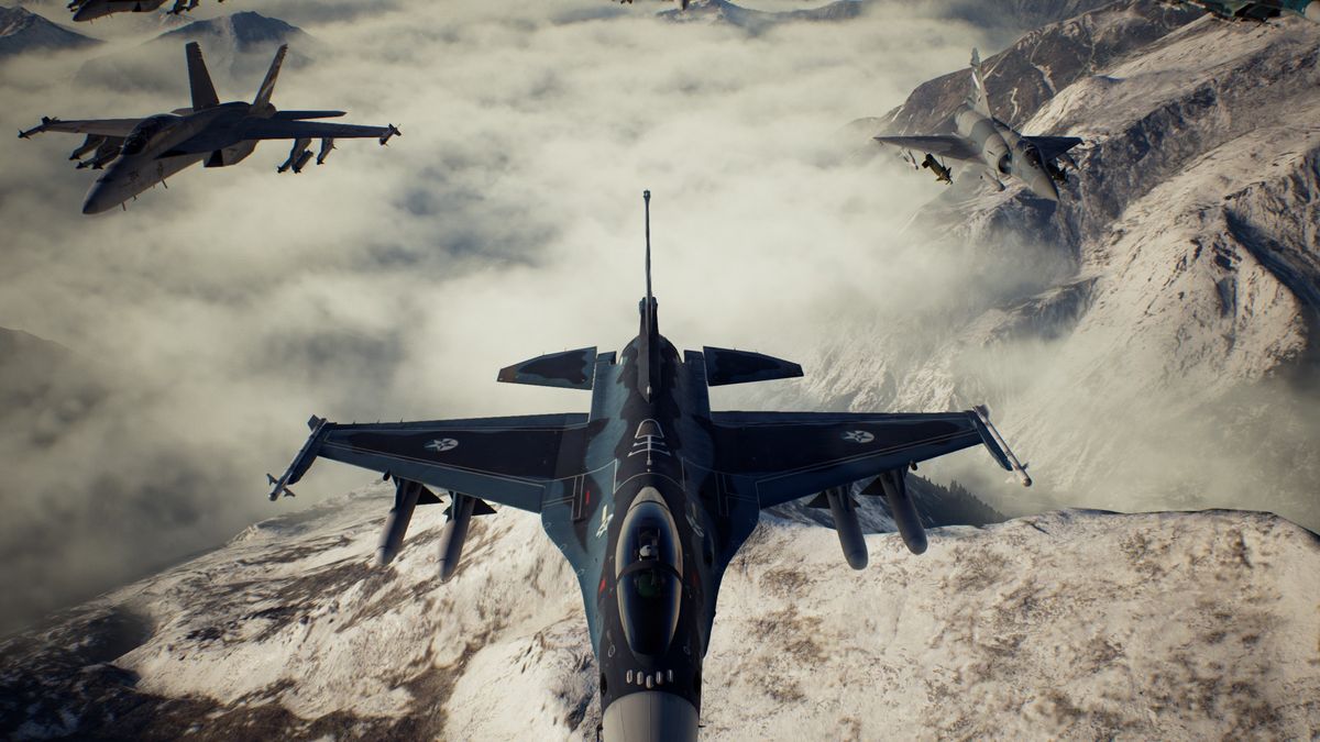 Ace Combat 7 cutscenes