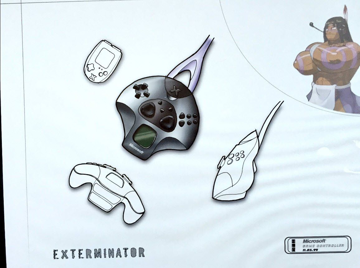 Xbox controller design 1999