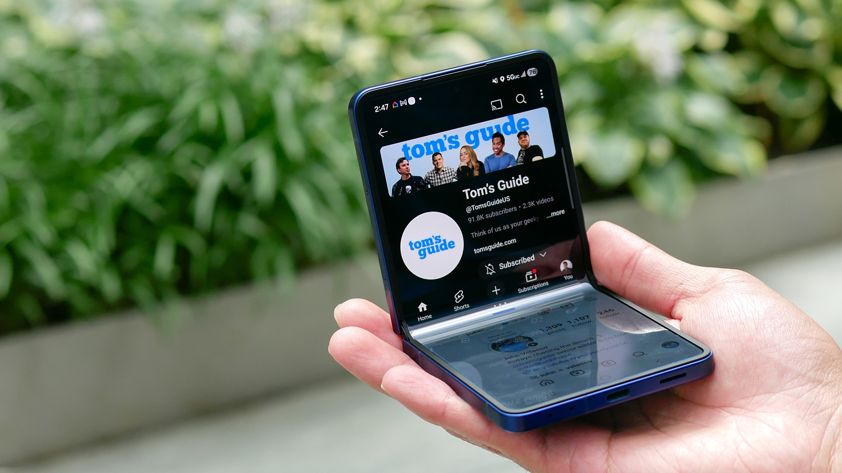 Samsung Galaxy Z Flip 7 review.
