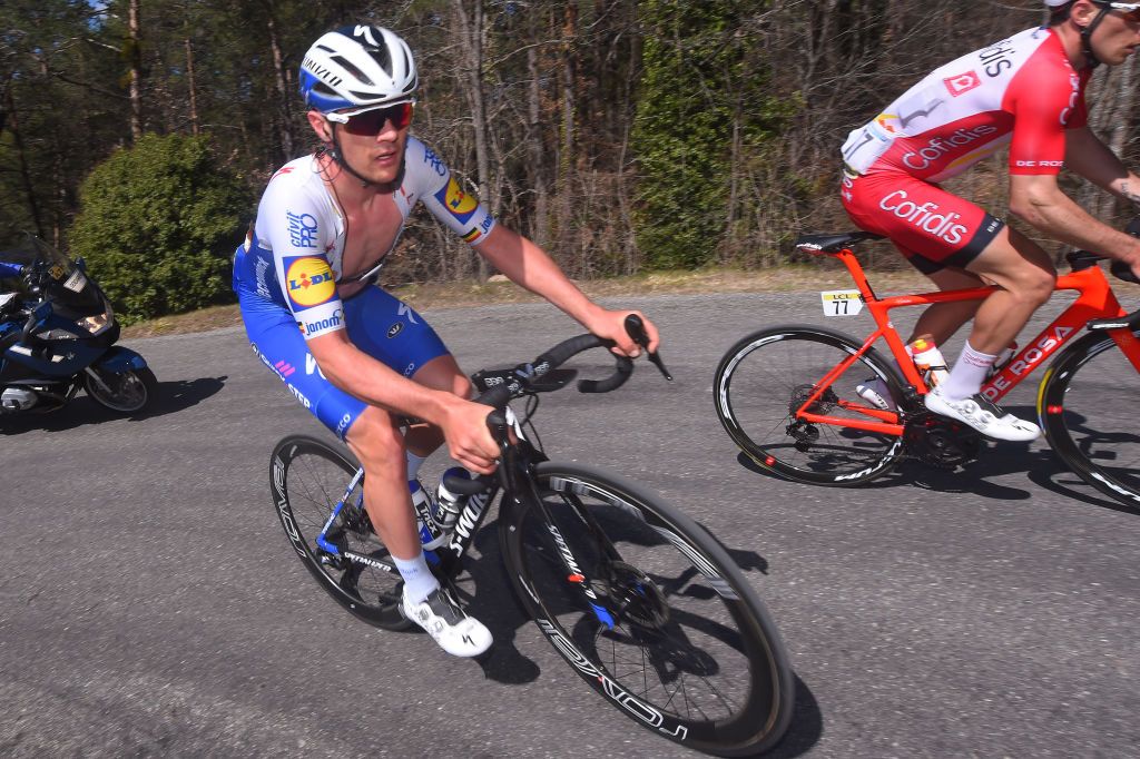 Deceuninck-QuickStep’s Yves Lampaert at the 2020 Paris-Nice