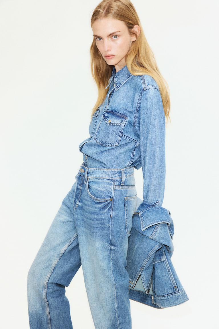 Denim shirt