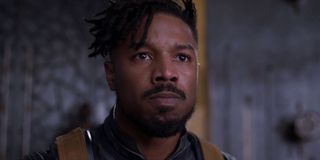 Michael B. Jordan as Killmonger in Black Panther