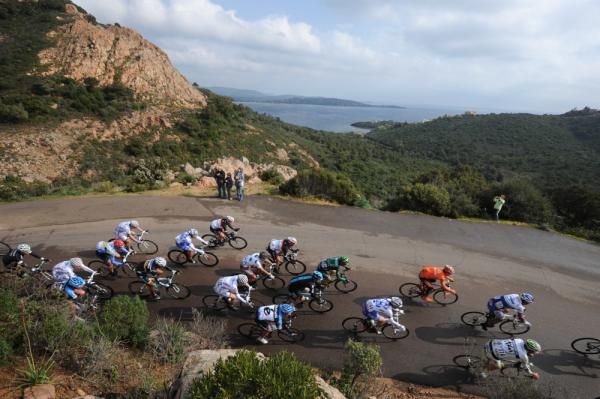 Stage 1 of the Criterium International in Corisca