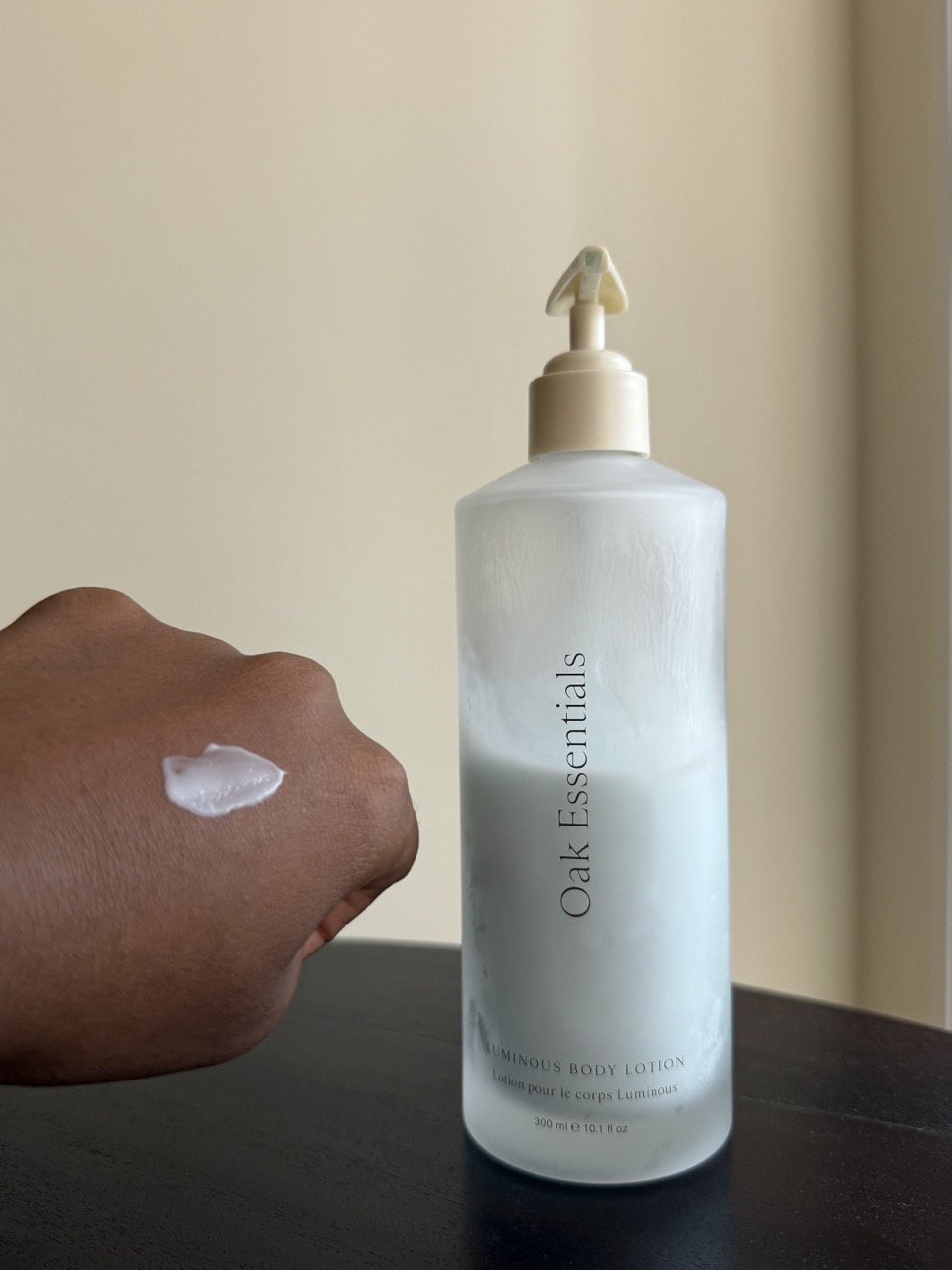 Associate Beauty Editor tests Oak Essential&#039;s Luminous Body Lotion