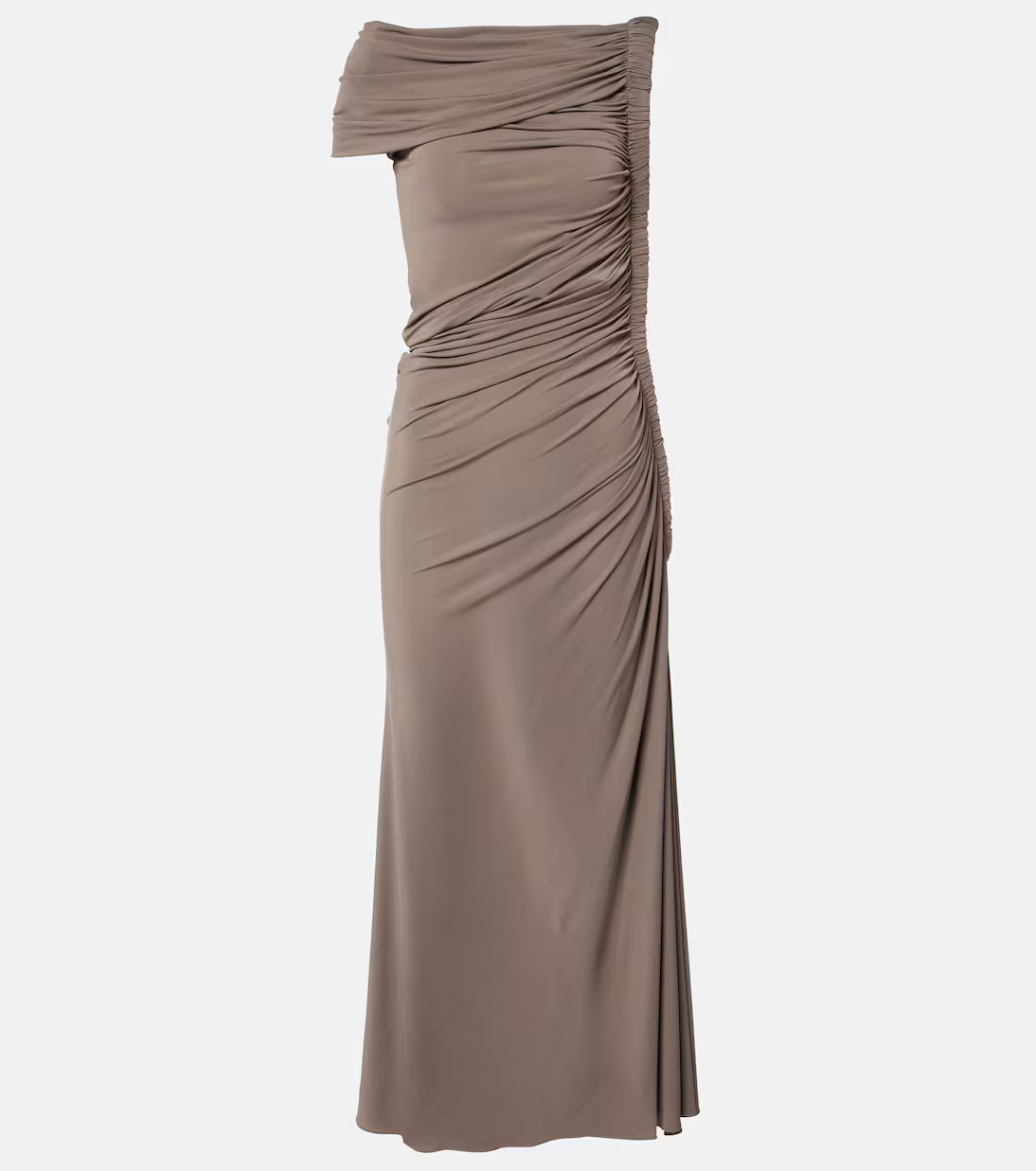 Ala&amp;iuml;a, Asymmetric Midi Dress
