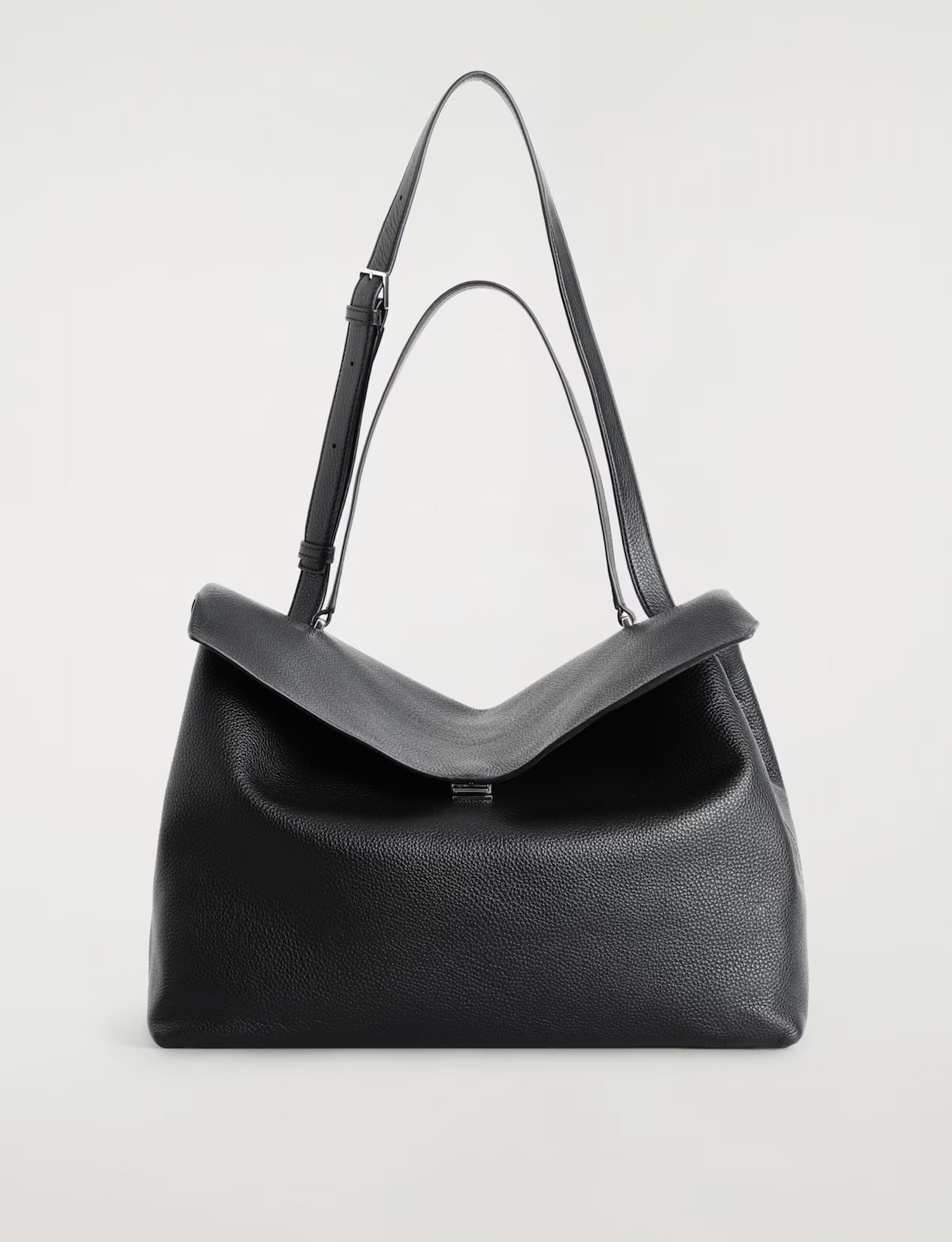 COS, Trullo Oversized Flap Bag - Leather