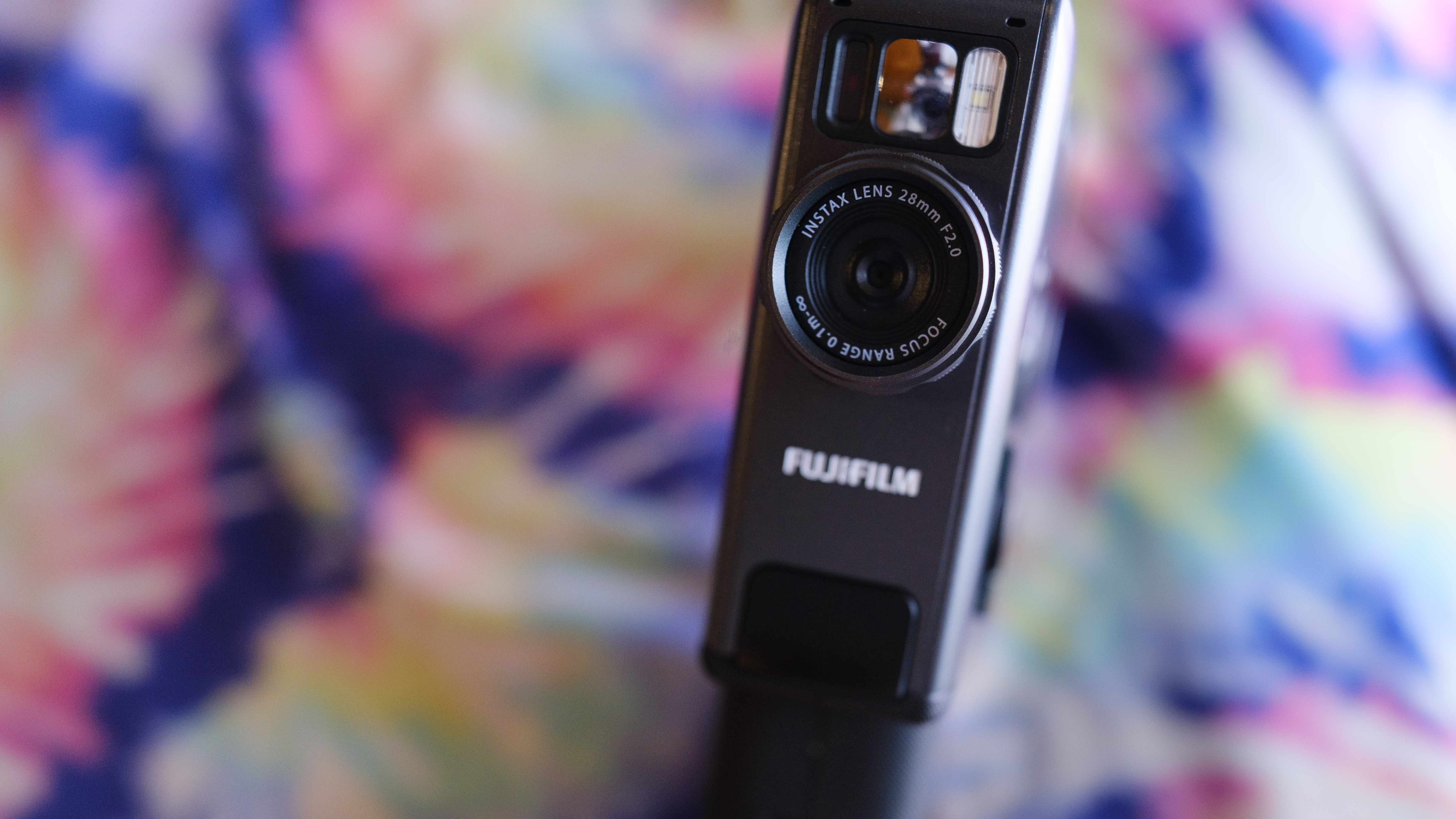 The Fujifilm Instax Mini Evo Cinema decades camera