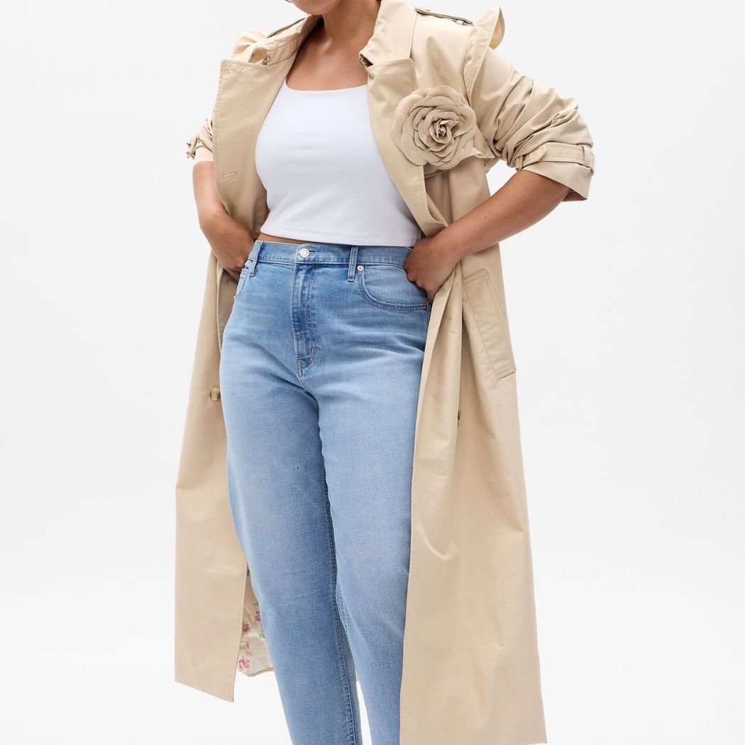 Gap LoveShackFancy Trench Coat
