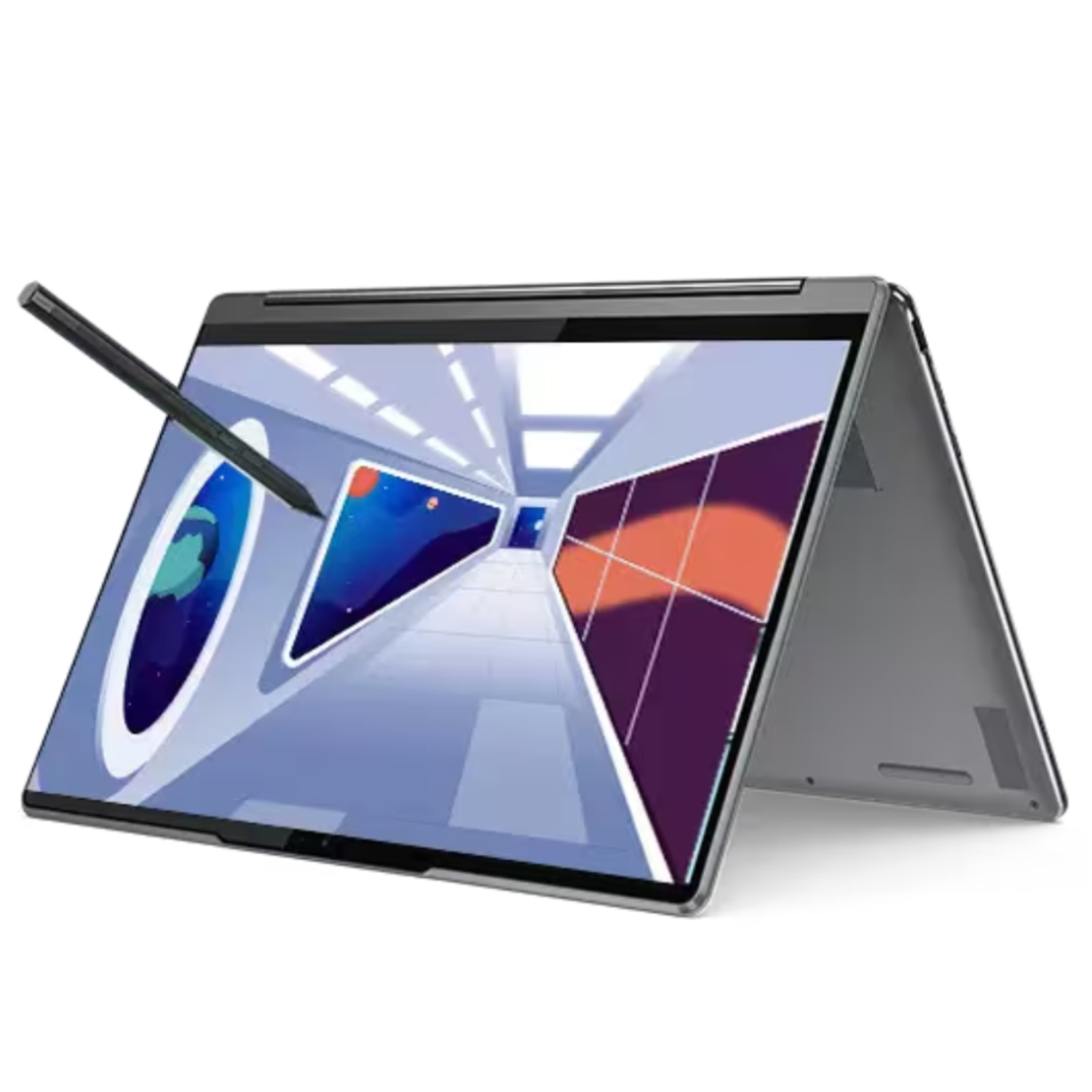 A Lenovo Yoga 9i Gen 8 against a white background