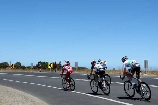 Blue skies greeted the riders once again