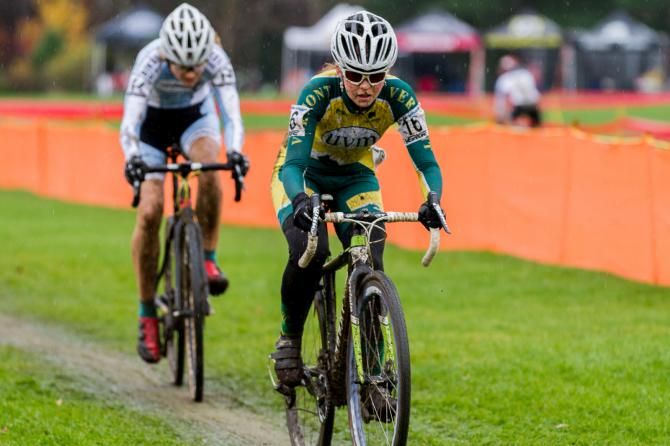 White had one of her best rides in a UCI race today