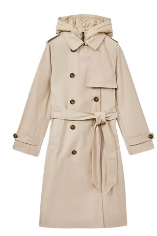 Azura Hooded Trench Coat