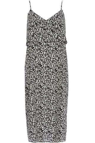 River Island Black And White Double Layer Slip Dress, £35