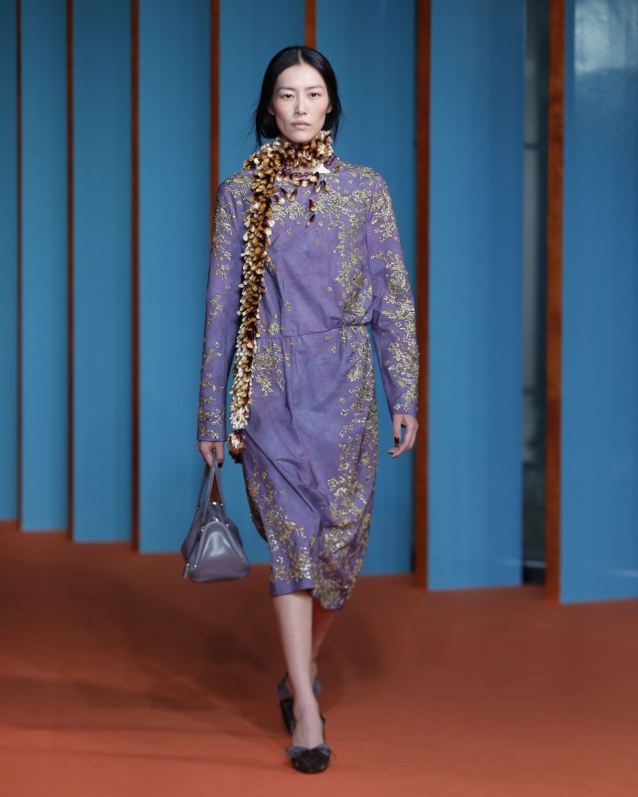 Tory Burch S/S 2027 runway show at New York Fashion Week