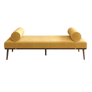 yellow daybed