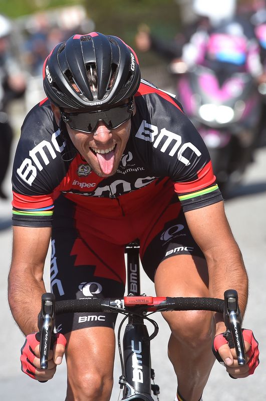 Philippe Gilbert (BMC) on his way to the line
