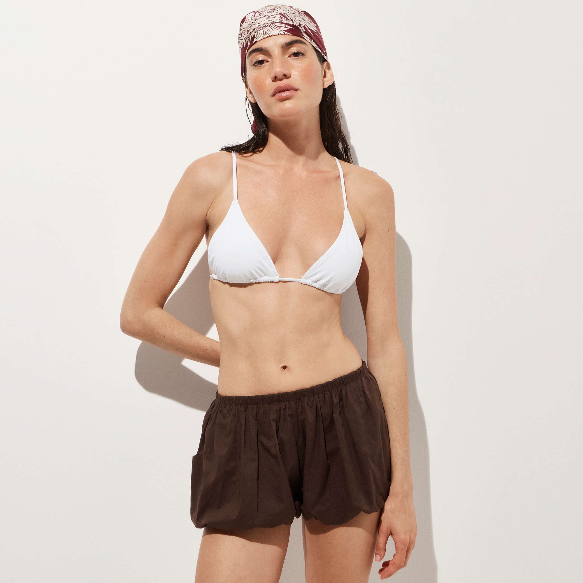 Bubble-Hem Beach Short