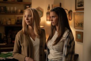 Lisa Kudrow as Lydia and Chloe East as Emily in Episode 107 of No Good Deed.