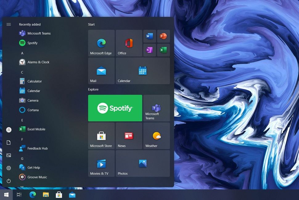 Here's What The Windows 10 21H2 'Sun Valley' Update Taskbar Menus Could ...