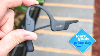 the SHOKZ OpenRun bone conduction headphones