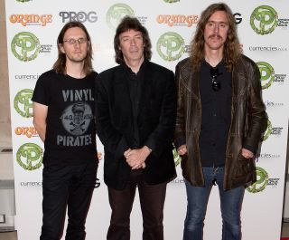 Steven Wilson, Steve Hackett and Mikael Akerfeldt at the Progressive Music Awards