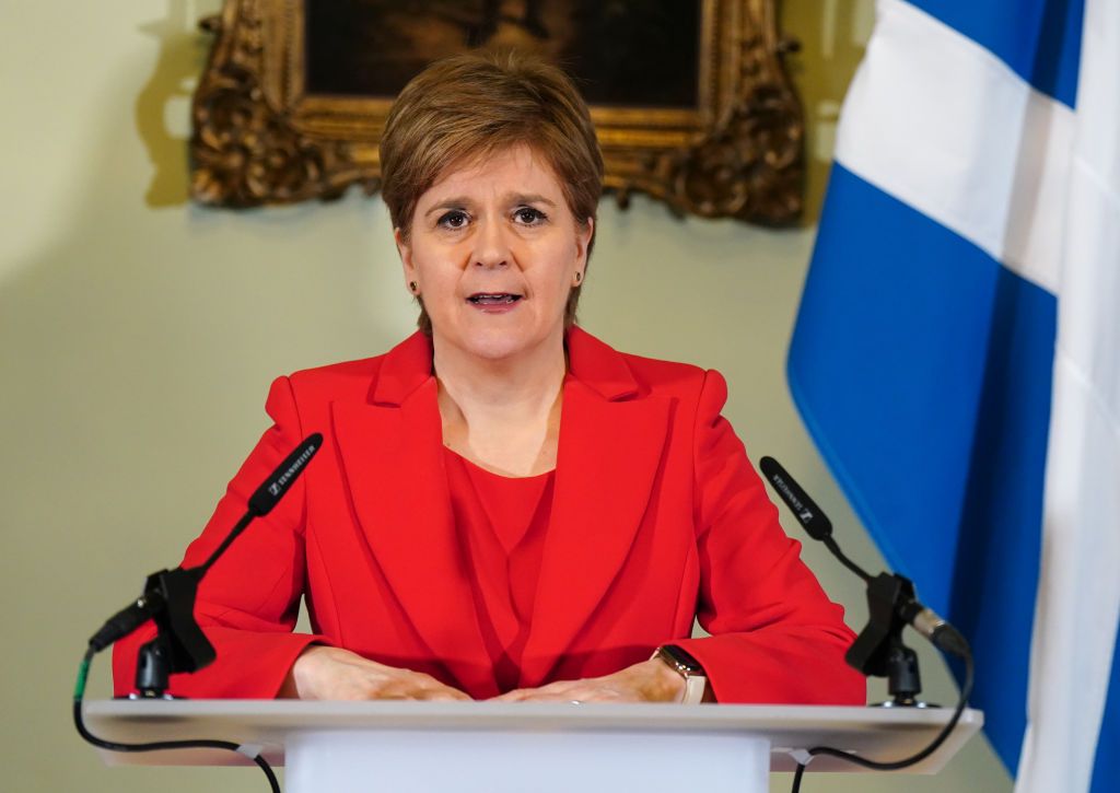 Scottish First Minister Nicola Sturgeon.