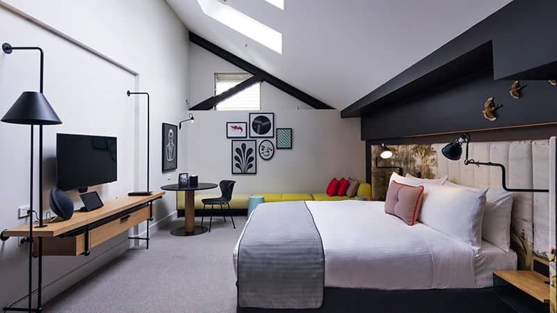 A hotel room at Ovolo Woolloomooloo